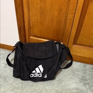 Adidas Black Duffel Bag